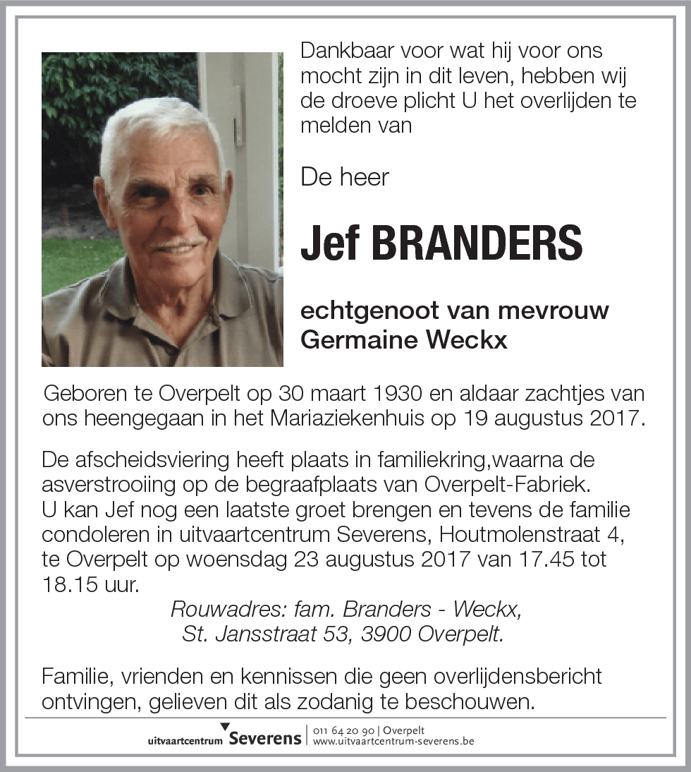 Jef Branders