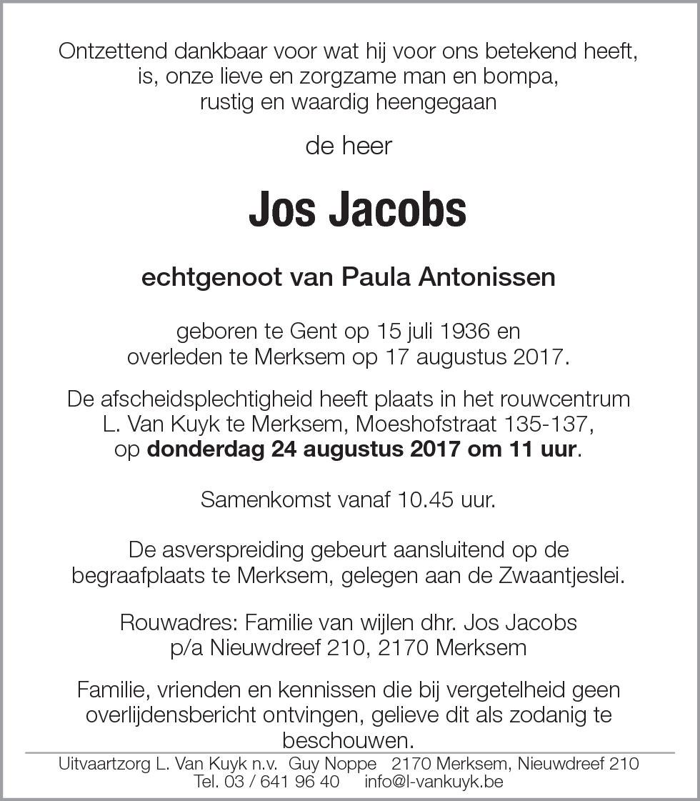 Jos Jacobs