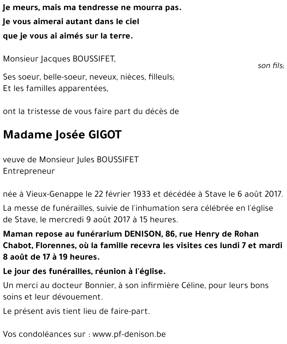 Josée GIGOT