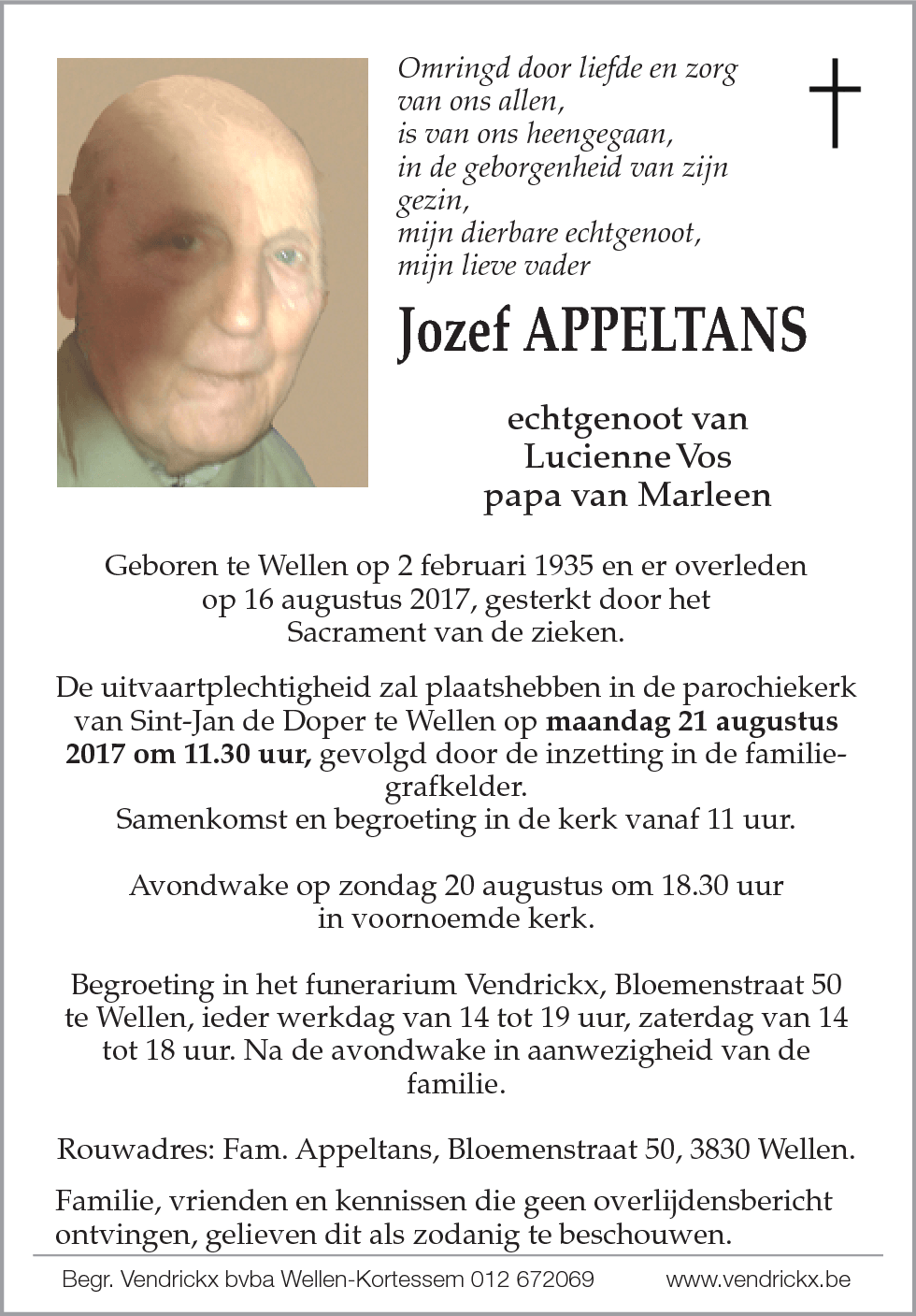 jozef appeltans