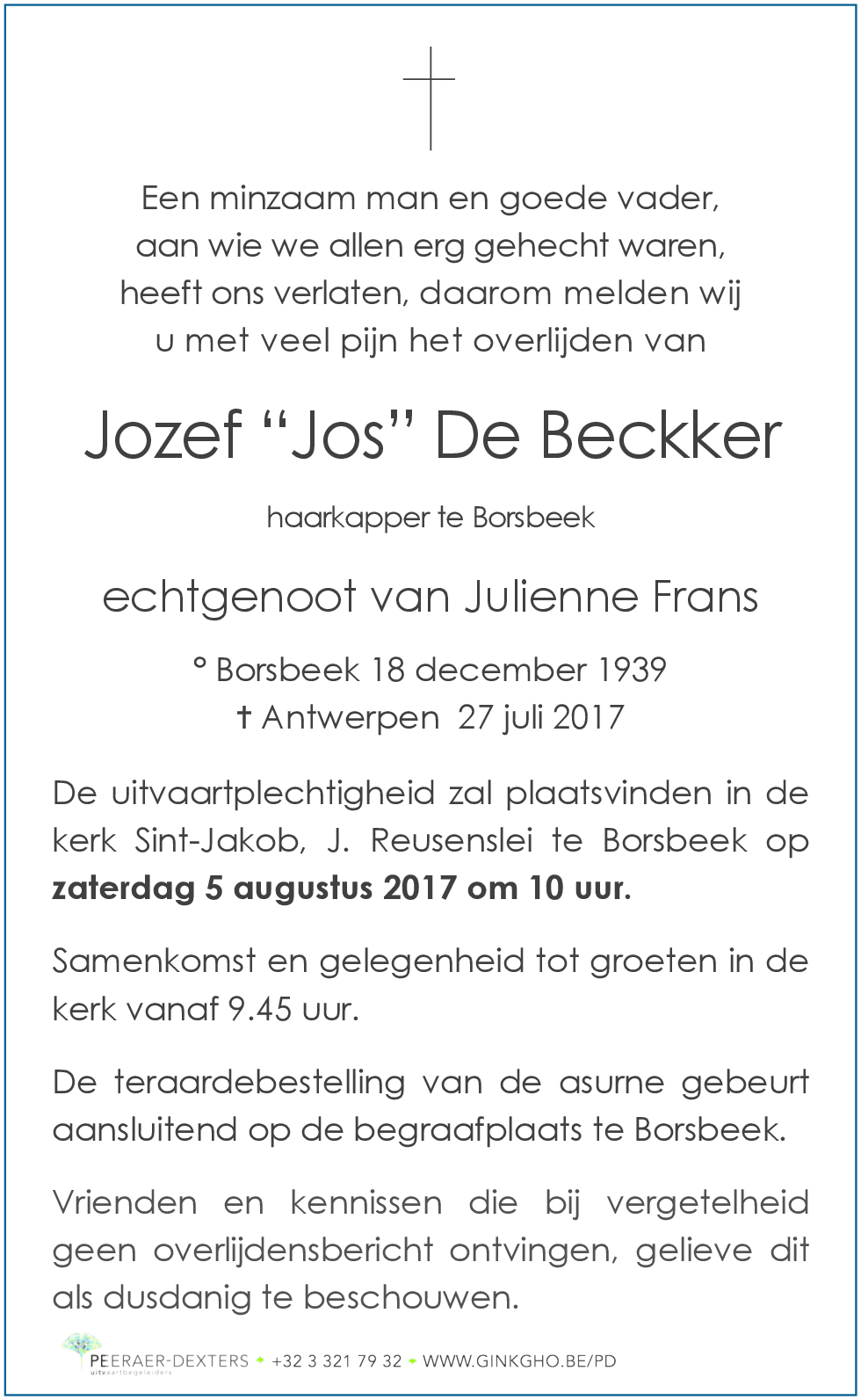 Jozef De Beckker