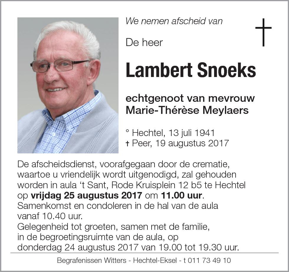 Lambert Snoeks