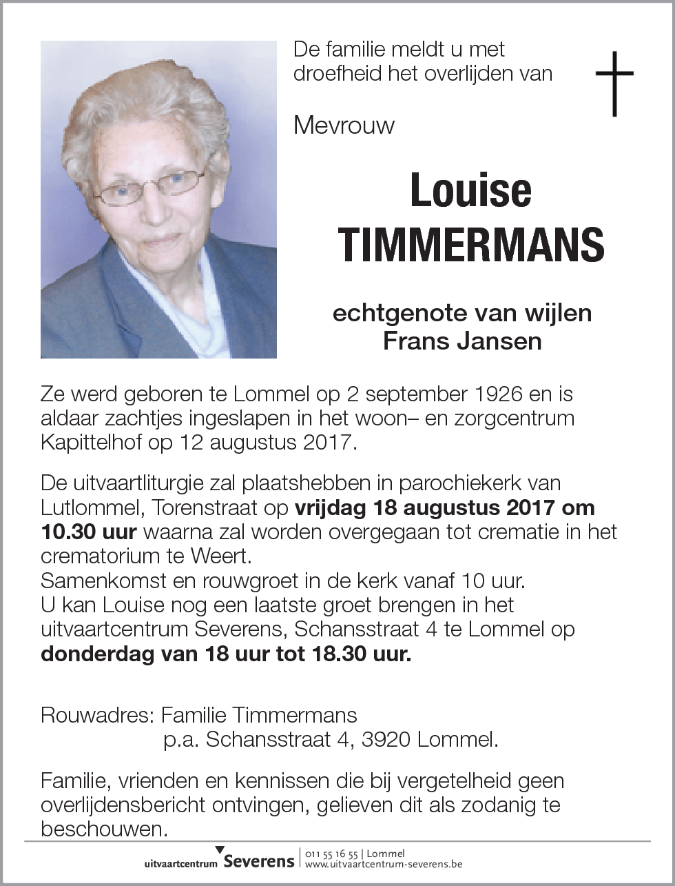 Louise Timmermans
