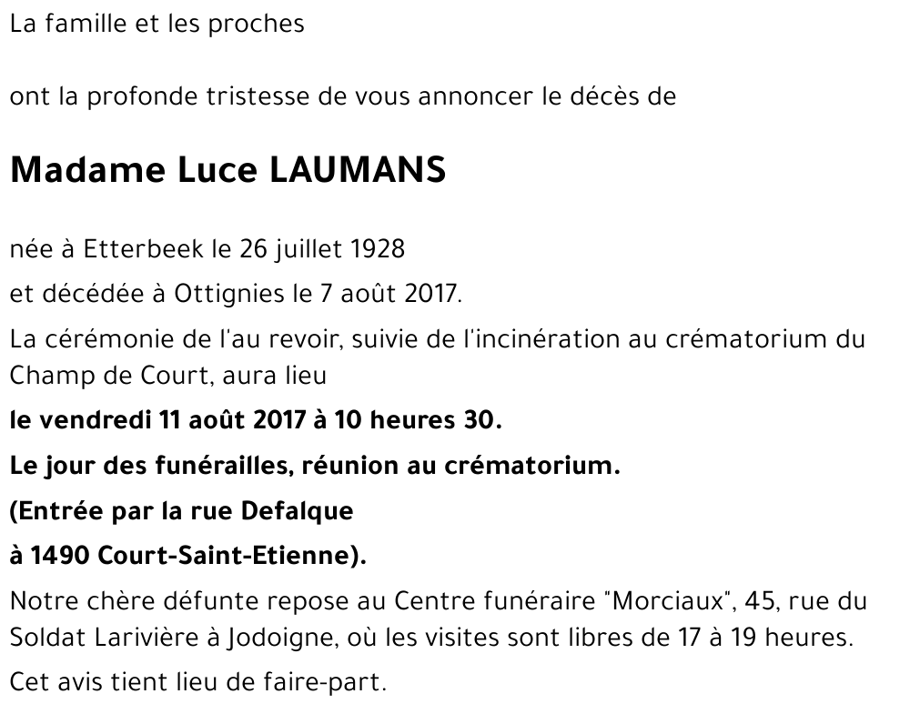 Luce LAUMANS
