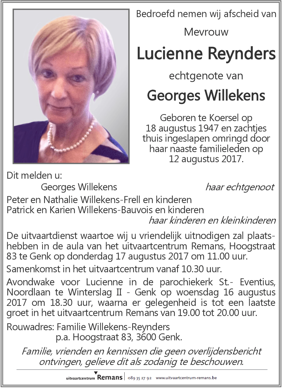 Lucienne Reynders