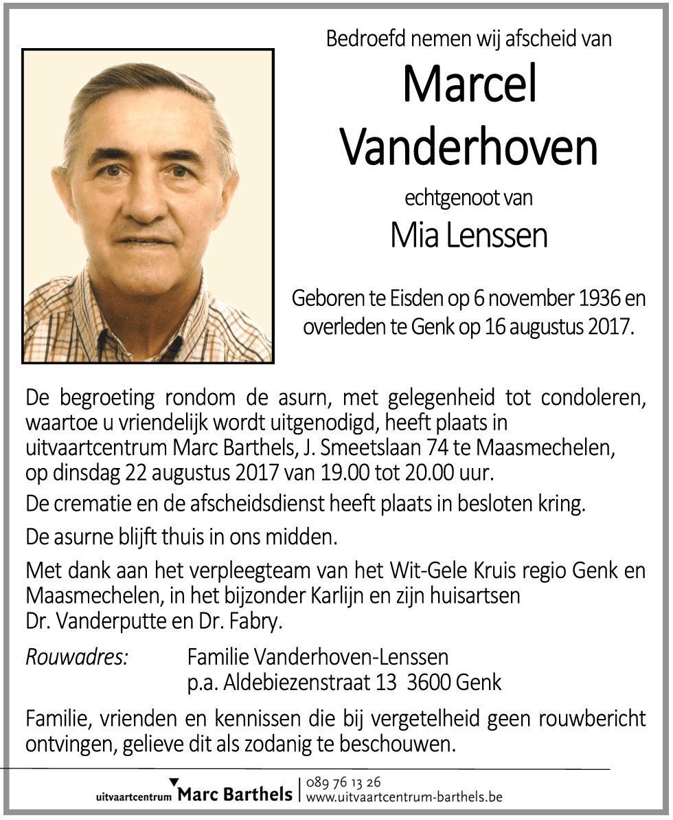 Marcel Vanderhoven