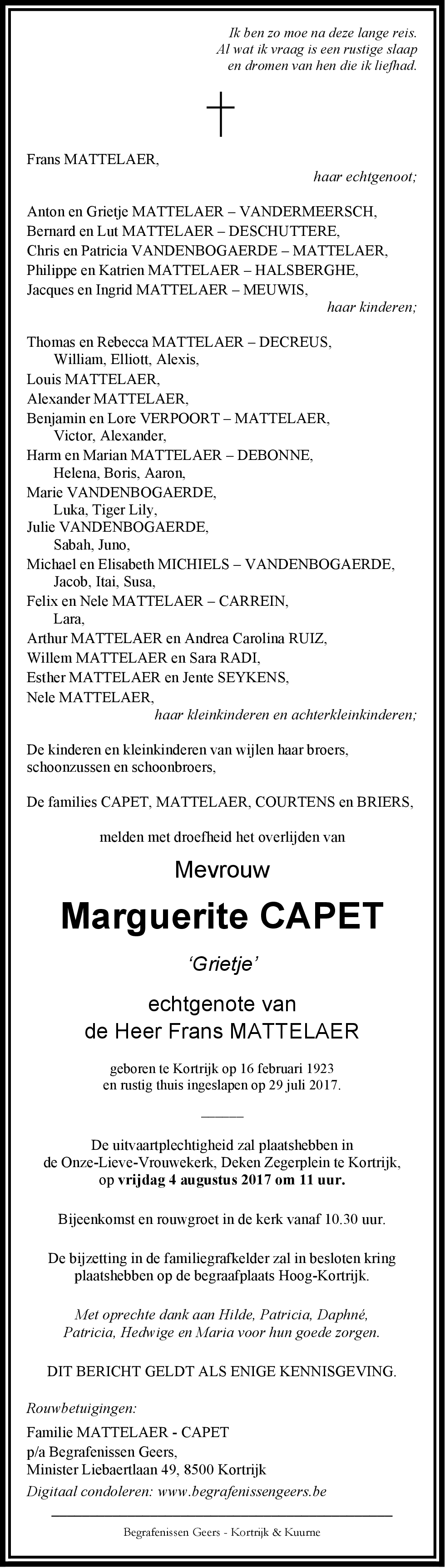 Marguerite CAPET