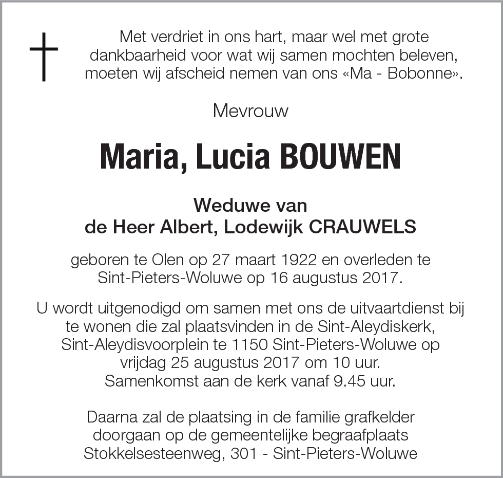 Maria Bouwen