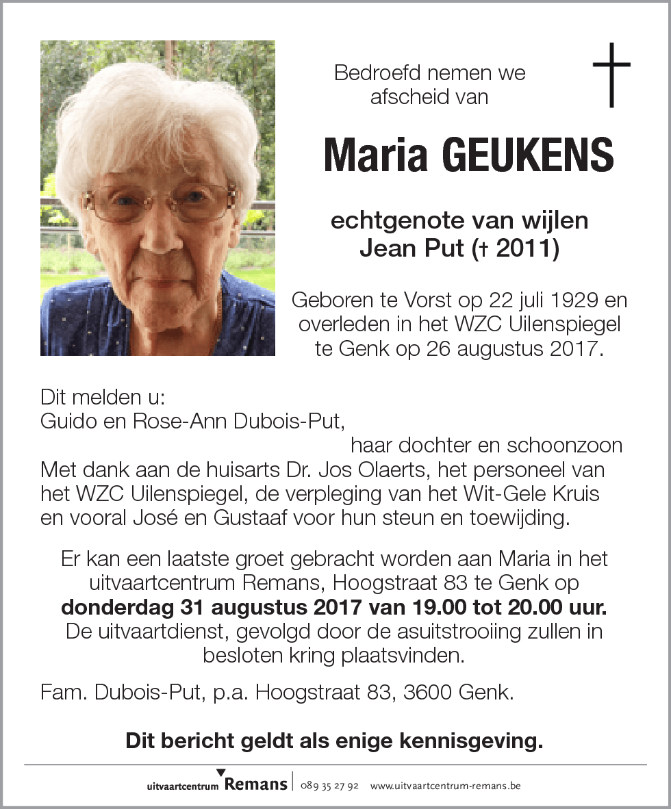 Maria Geukens