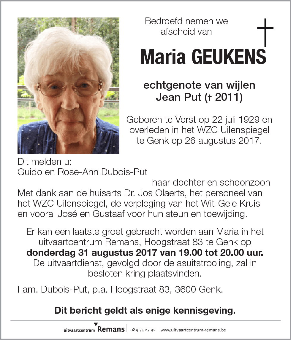 Maria Geukens