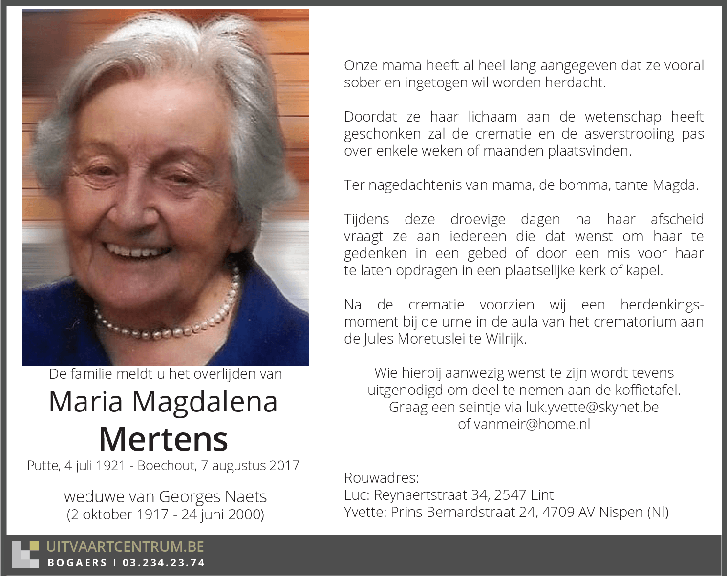 Maria Mertens