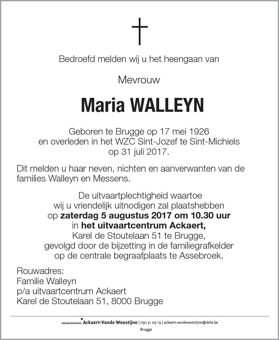 Maria Walleyn