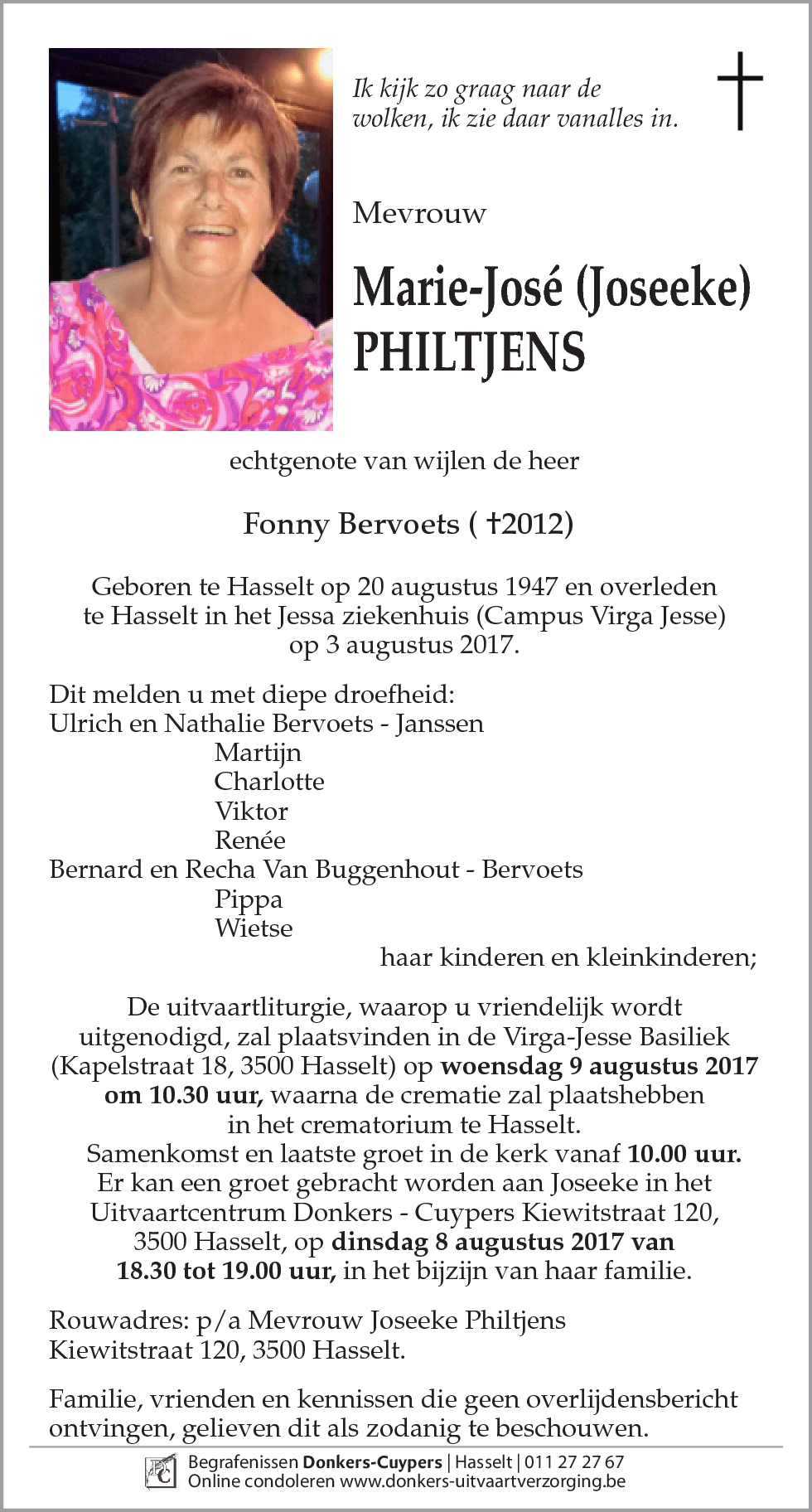 Marie-José (Joseeke) Philtjens