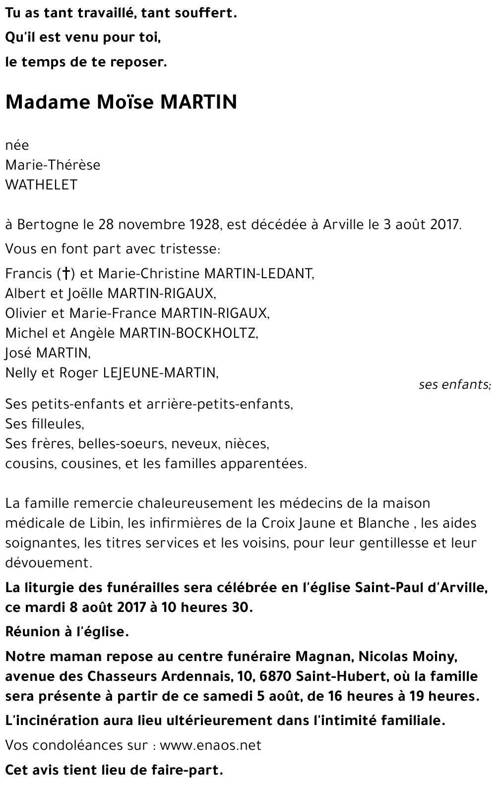 Marie-Thérèse WATHELET