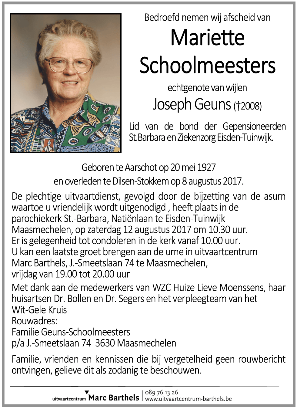 Mariette Schoolmeesters