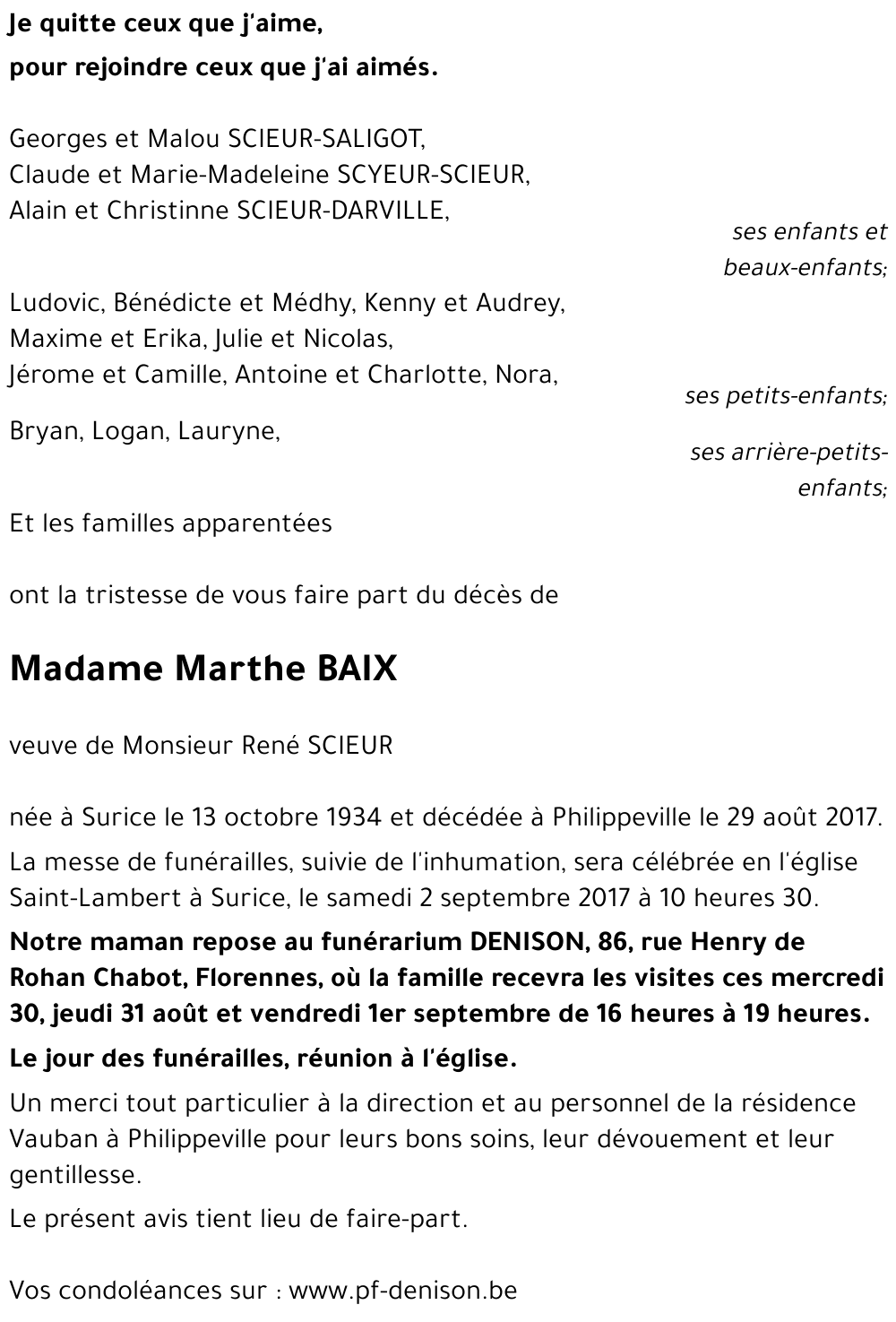 Marthe BAIX