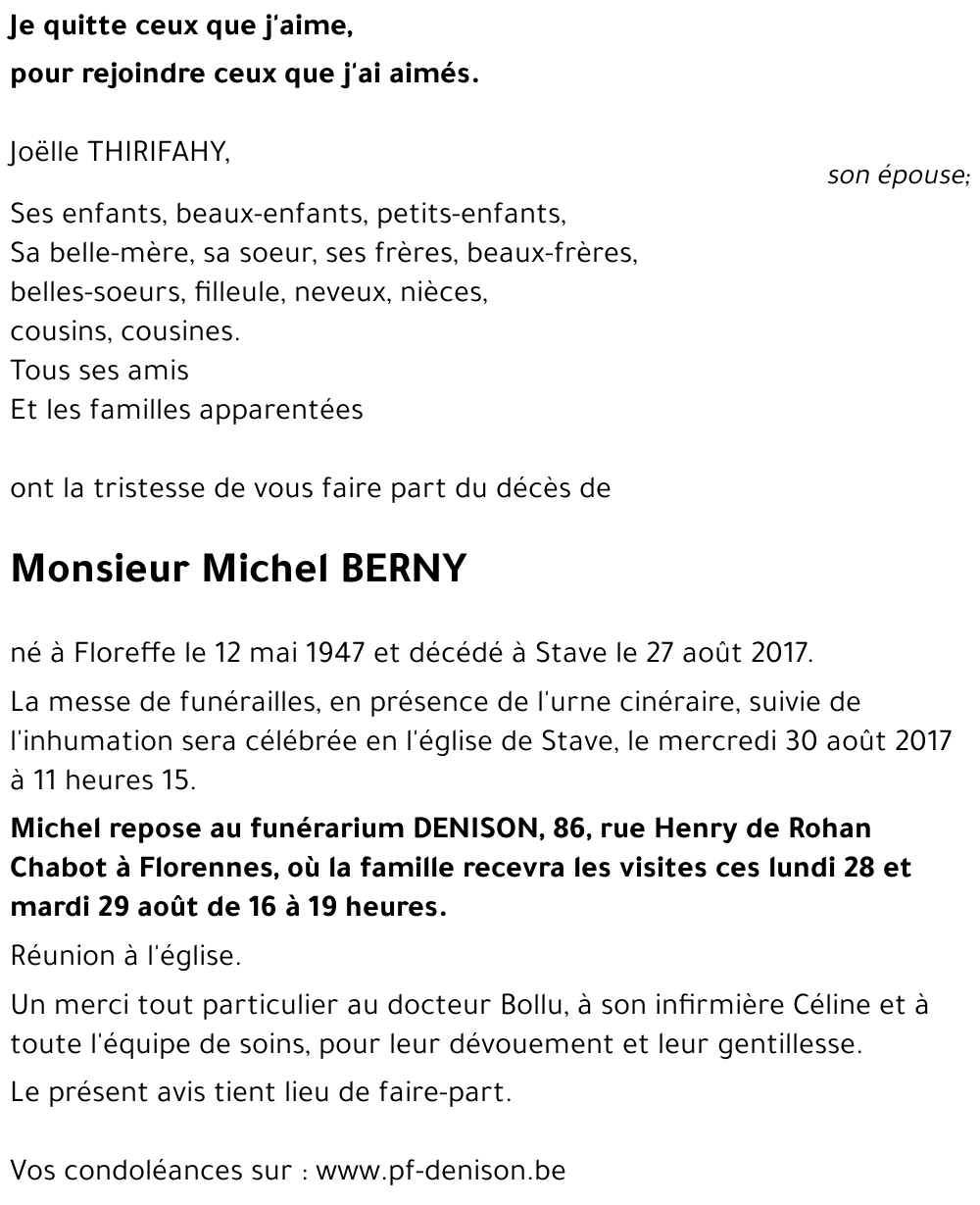 Michel BERNY