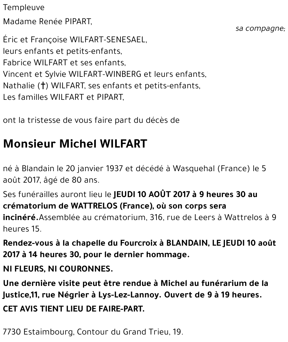 Michel WILFART