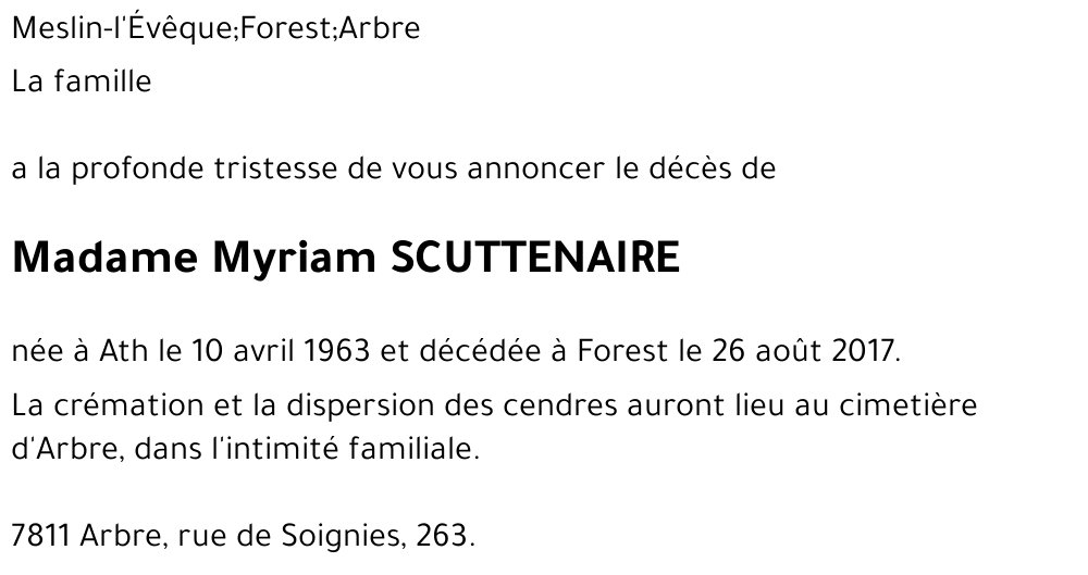 Myriam SCUTTENAIRE