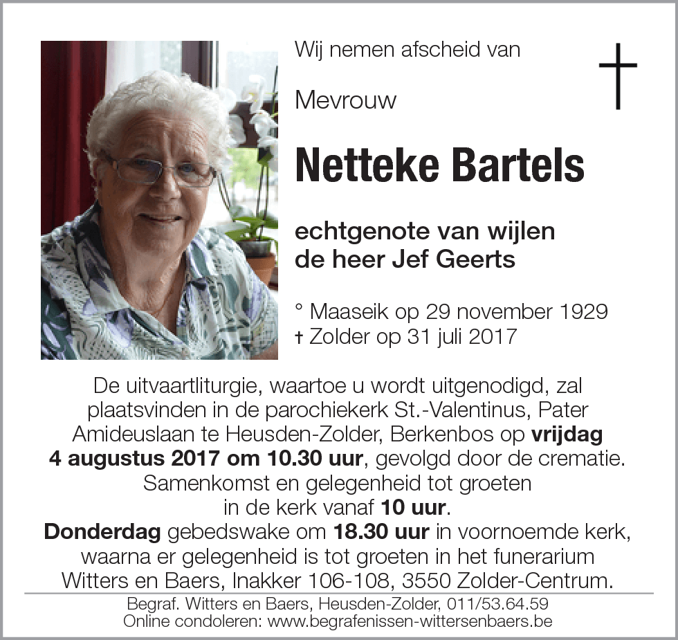 Netteke Bartels