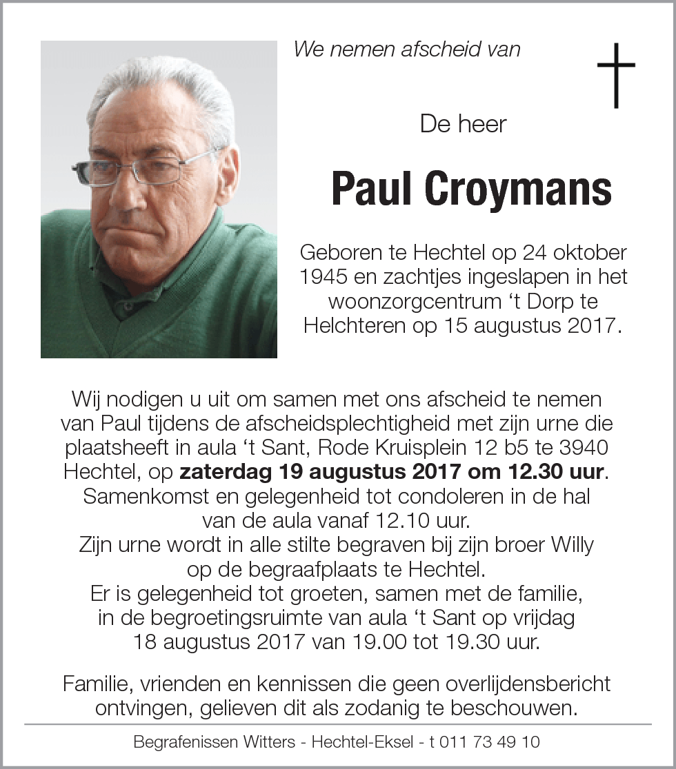 Paul Croymans