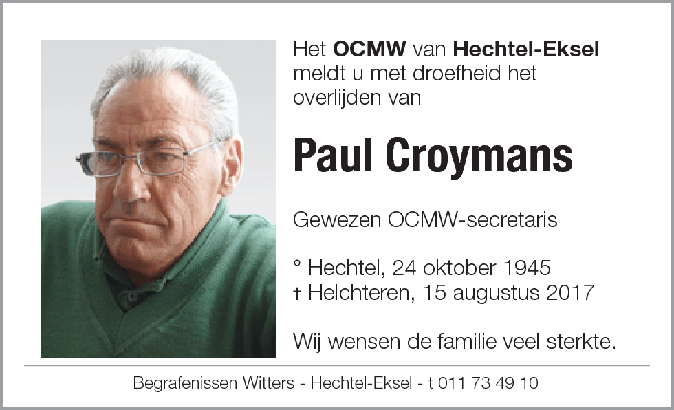 Paul Croymans