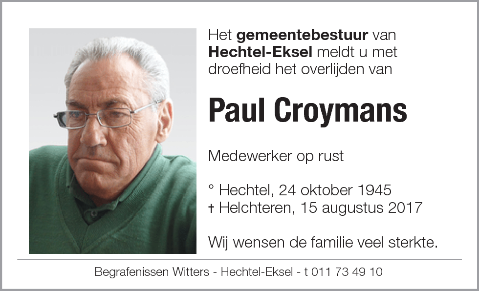Paul Croymans