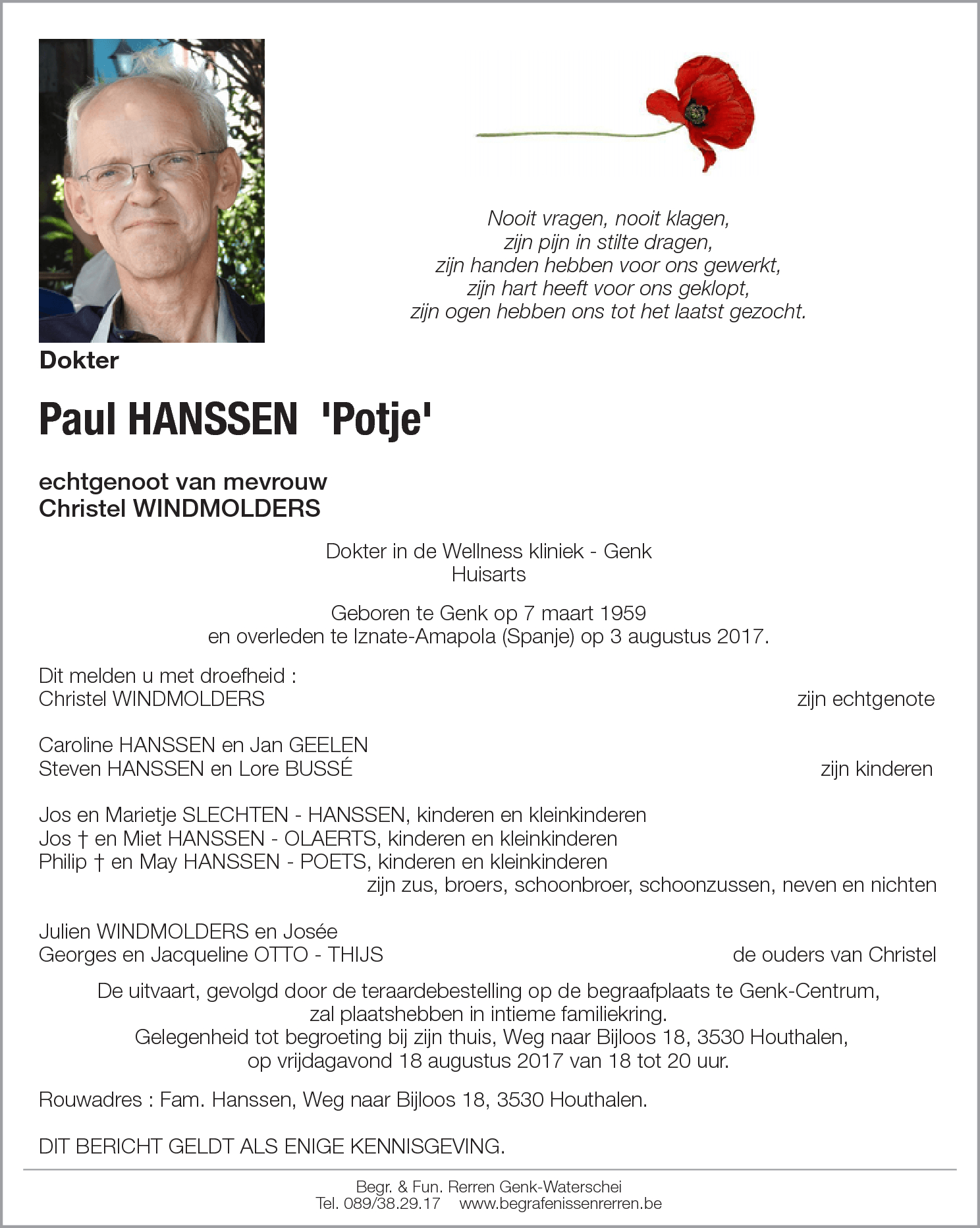Paul HANSSEN