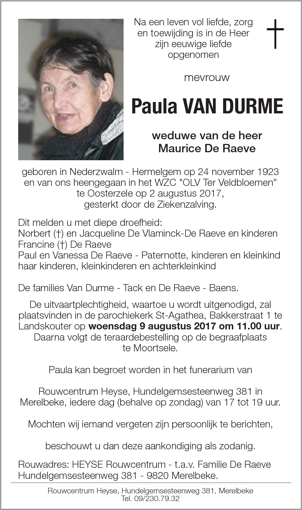 Paula VAN DURME