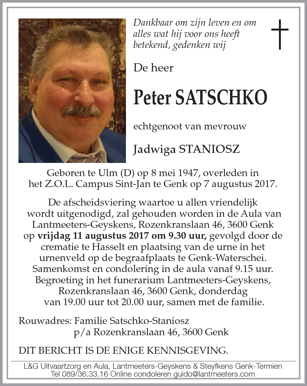 Peter SATSCHKO