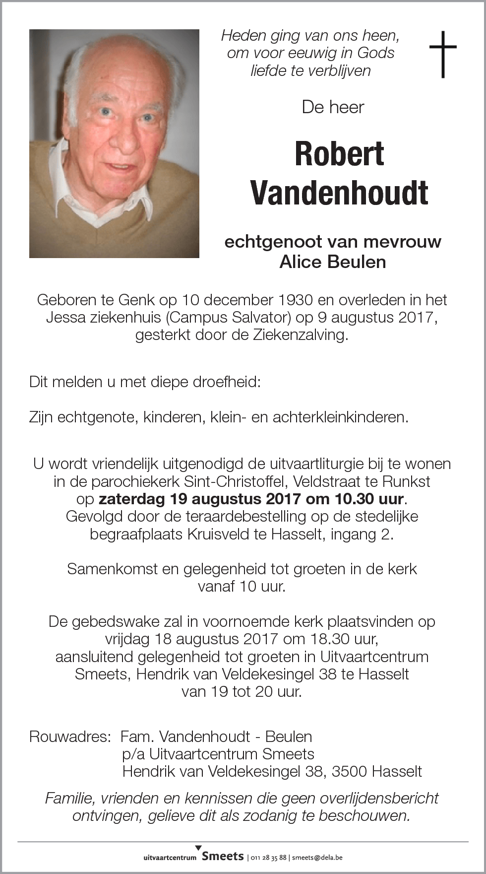 Robert Vandenhoudt