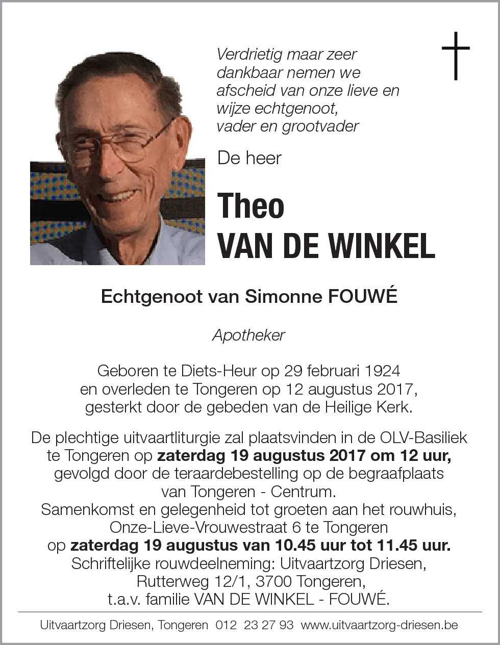 Theo Van de Winkel