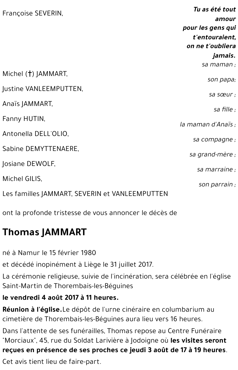 Thomas JAMMART