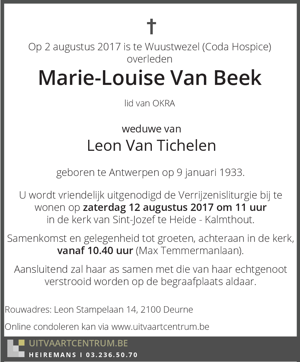 Van Beek Marie-Louise