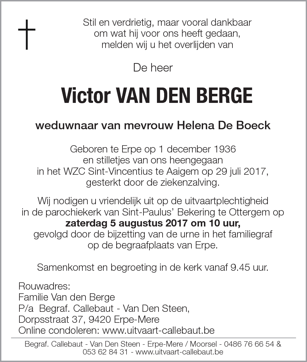 Victor Van den Berge