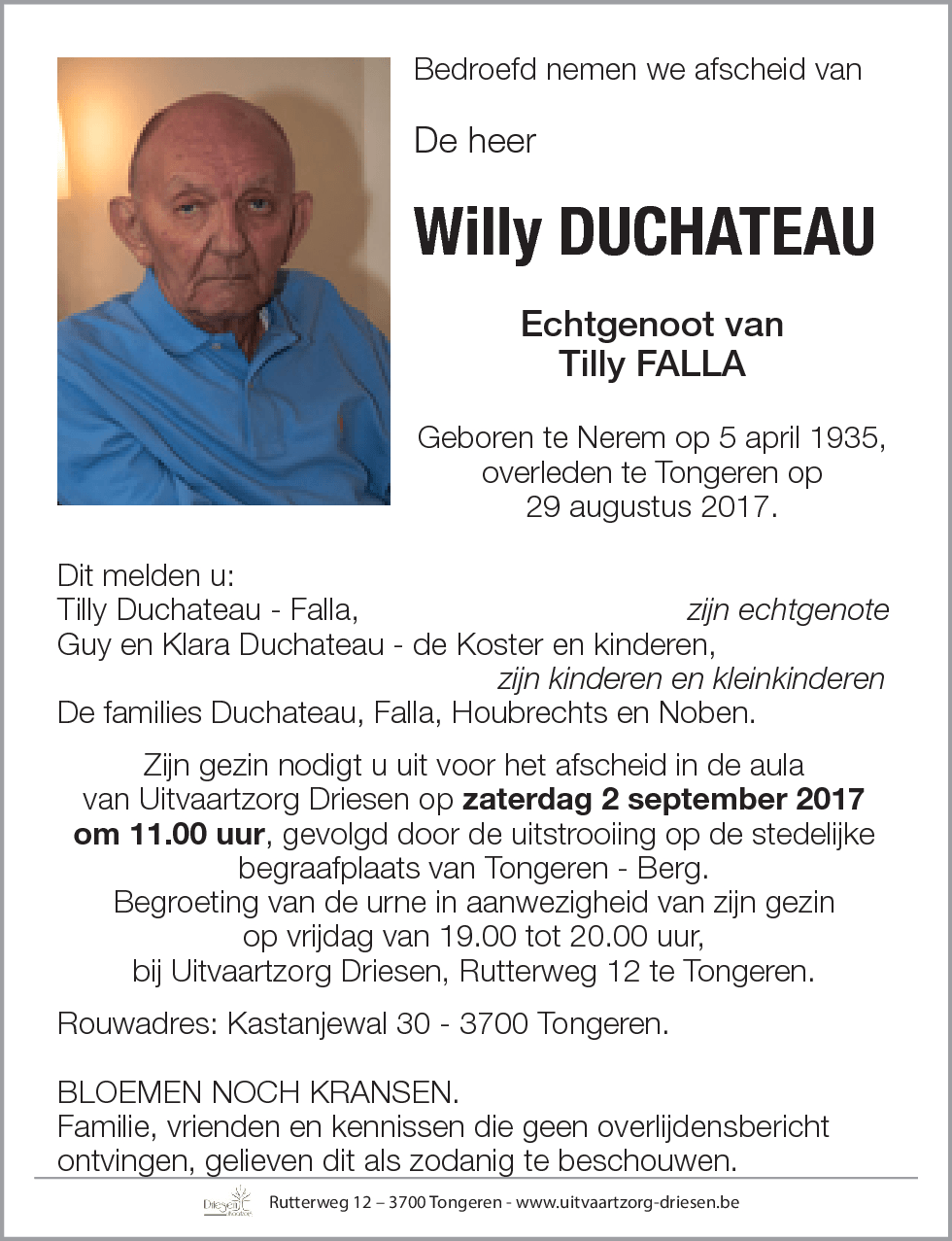 Willy Duchateau