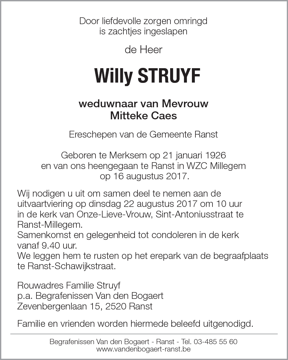 Willy Struyf