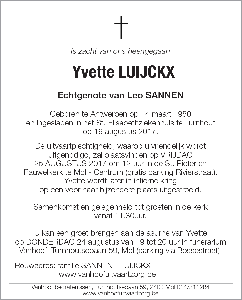 Yvette Luijckx