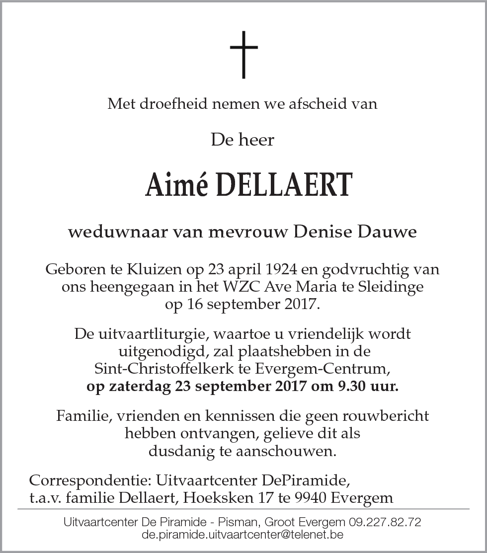 Aimé Dellaert