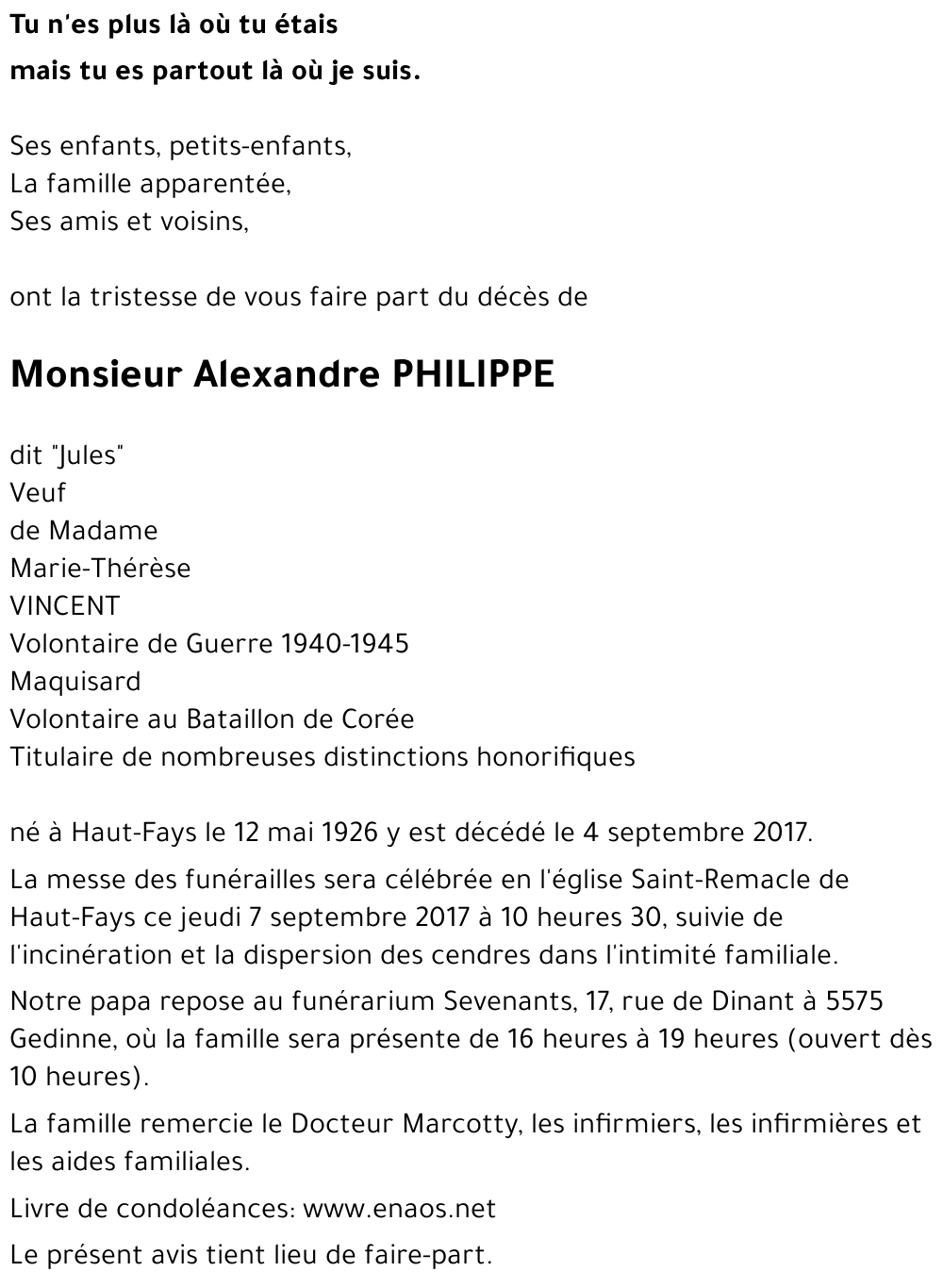 Alexandre PHILIPPE