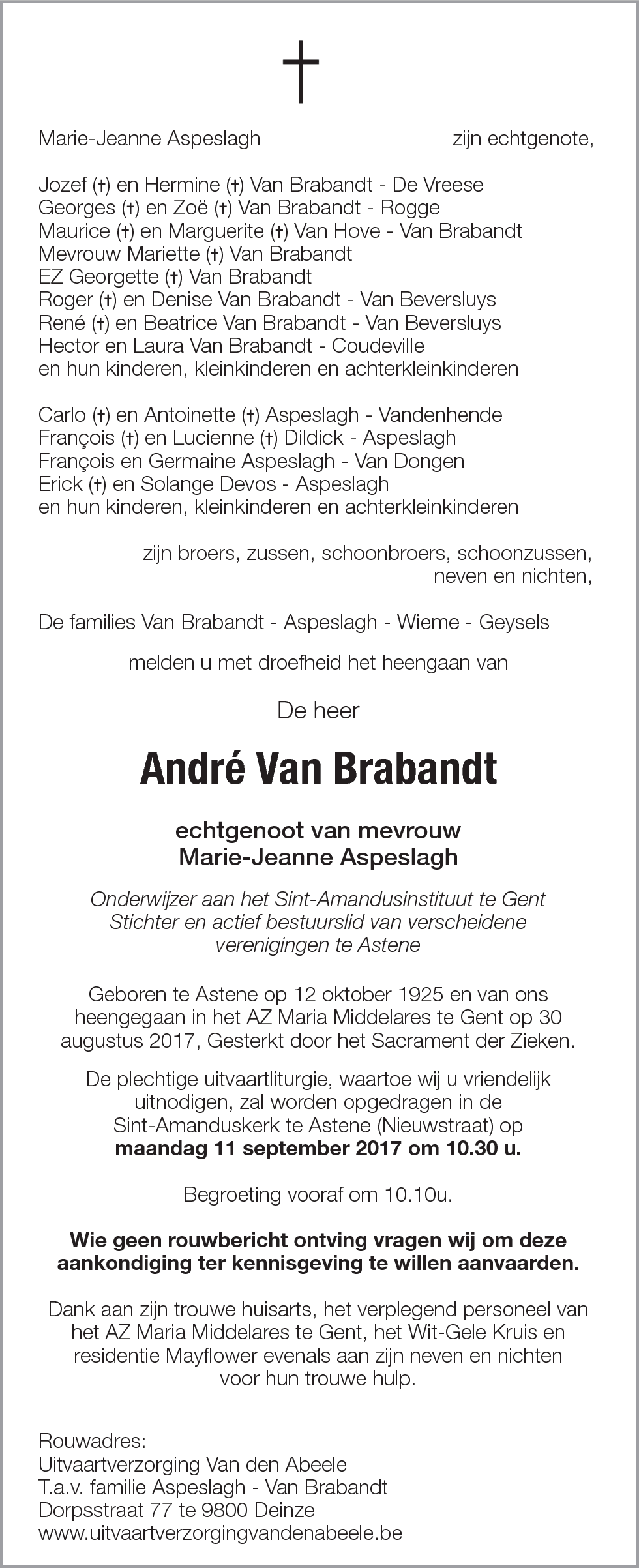 André Van Brabandt