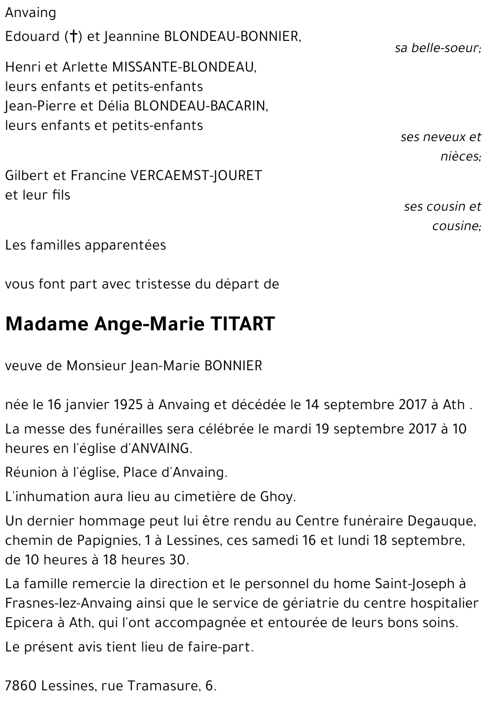 Ange-Marie TITART