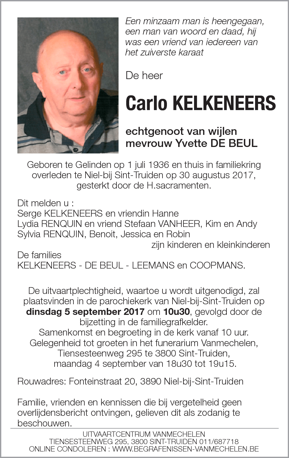 Carlo Kelkeneers