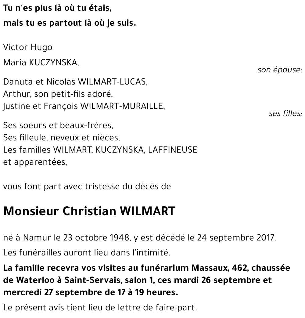 Christian WILMART