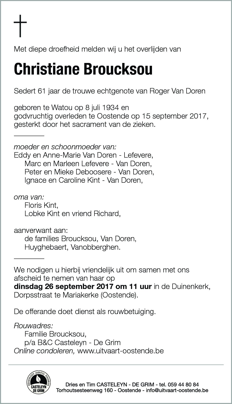 Christiane Broucksou