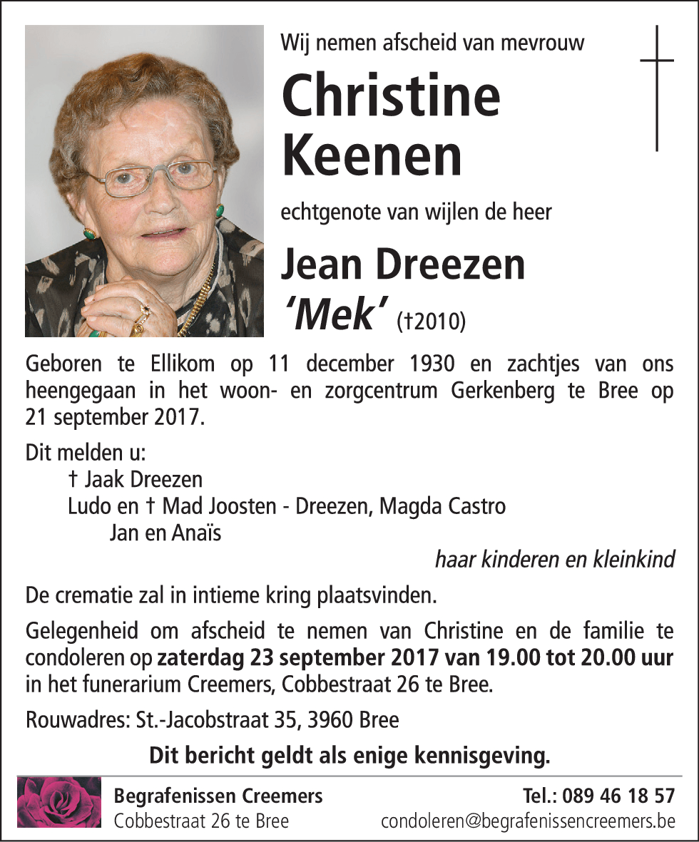 Christine Keenen