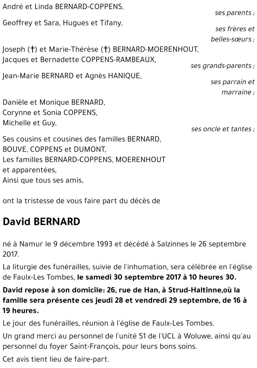 David BERNARD