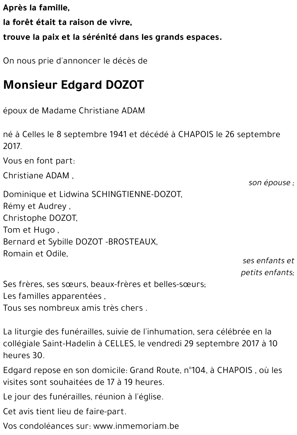 Edgard DOZOT