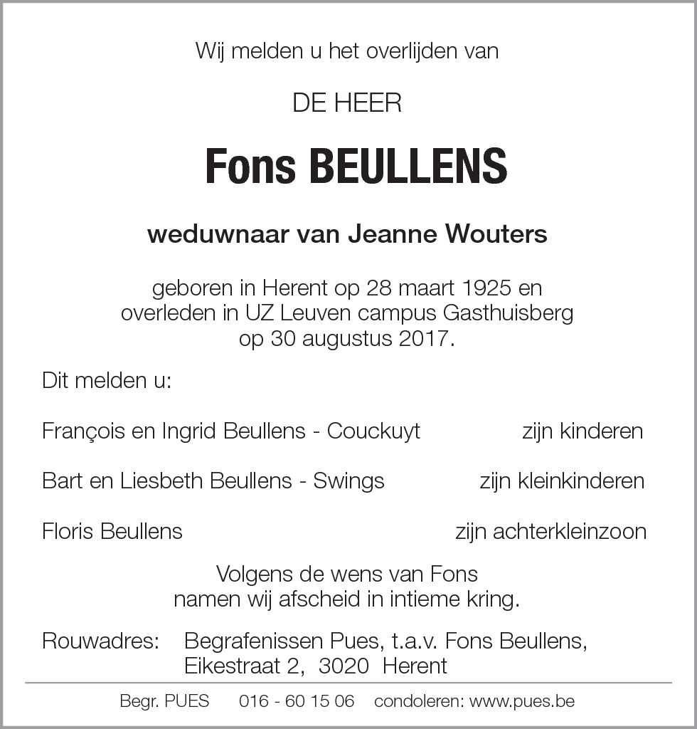 Fons Beullens