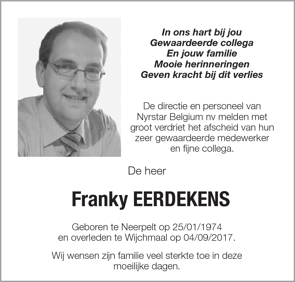 Franky Eerdekens